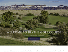 Tablet Screenshot of blythegolfcourse.com